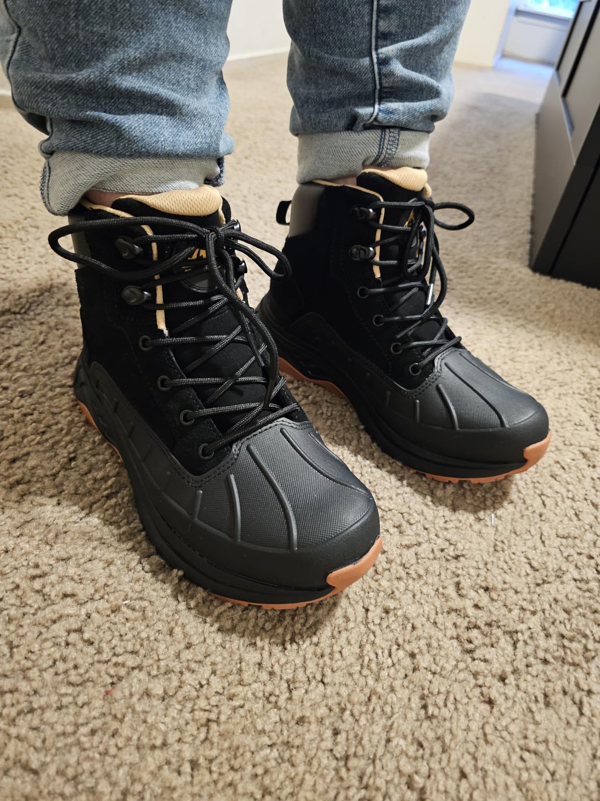 NORTIV 8 Women's Waterproof Hiking Boots Outdoor Trekking Camping Trail Hiking Boots customer photo 1