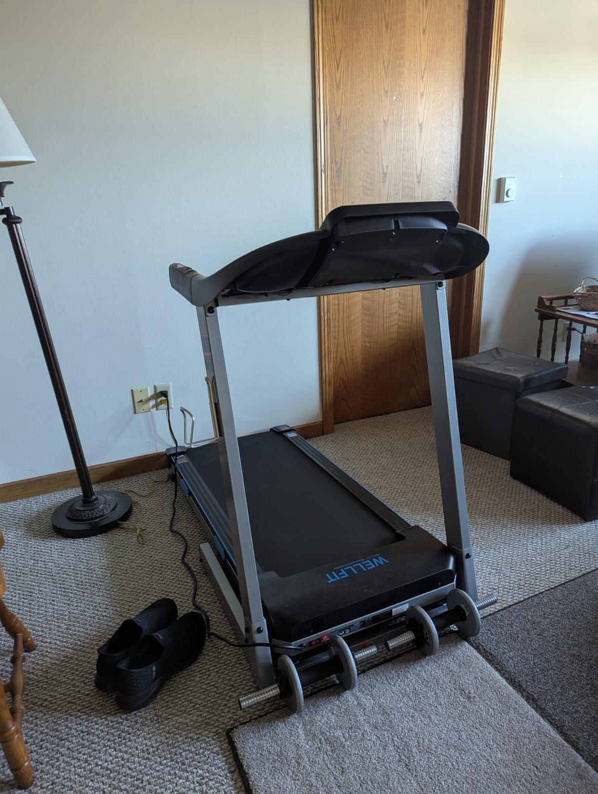 Heavy Duty Treadmills with 15% Auto Incline for Home Gym, Small Commercial customer photo 1