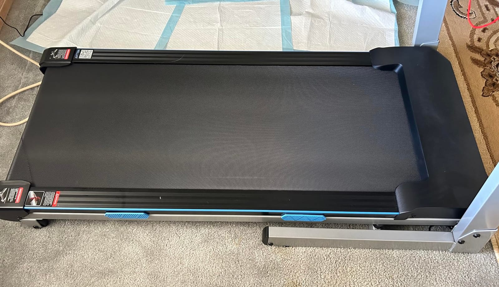 Heavy Duty Treadmills with 15% Auto Incline for Home Gym, Small Commercial customer photo 2