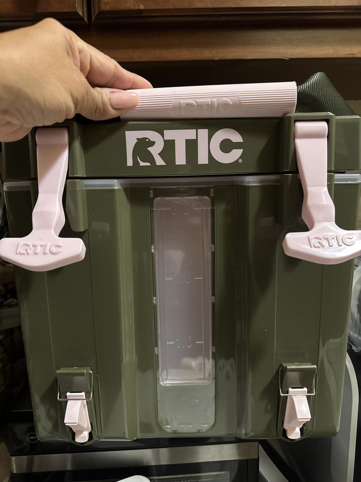RTIC Halftime 3 Gallon Water Cooler Dispenser, Dual Taps, White customer photo 2