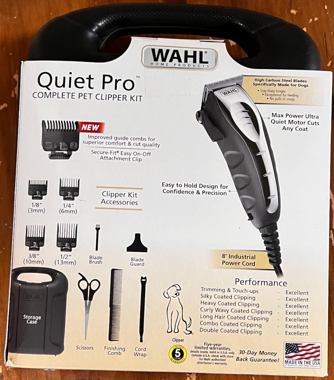 Wahl USA Heavy Duty Compact Quiet Pro Corded Dog Clippers for Home Grooming customer photo 2