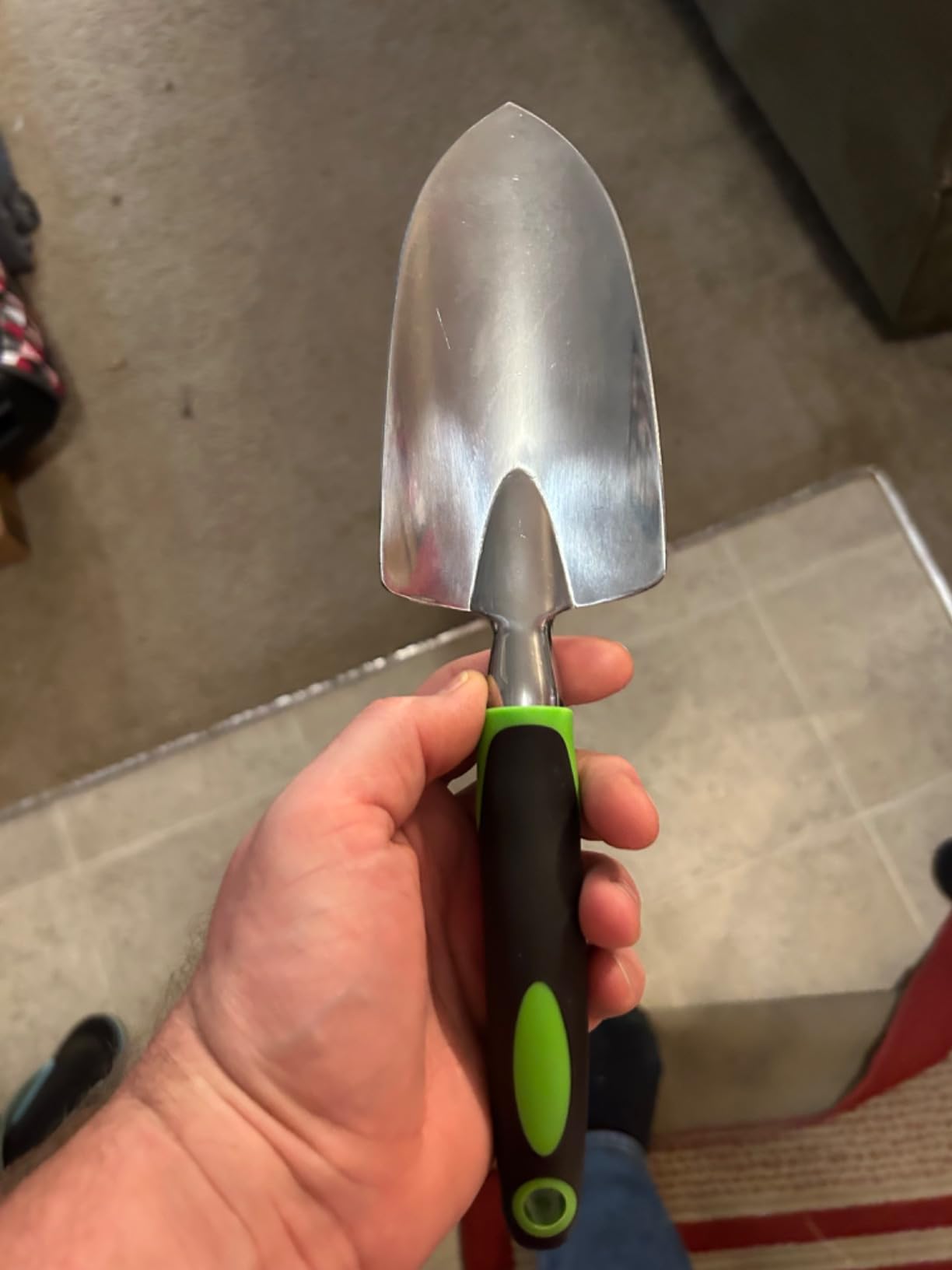Garden Tool Set, 3 Pack Aluminium Alloy Garden Tools with Ergonomic Non-Slip Rubber Handle, Durable Heavy Duty Gardening Tool for Women and Men customer photo 2