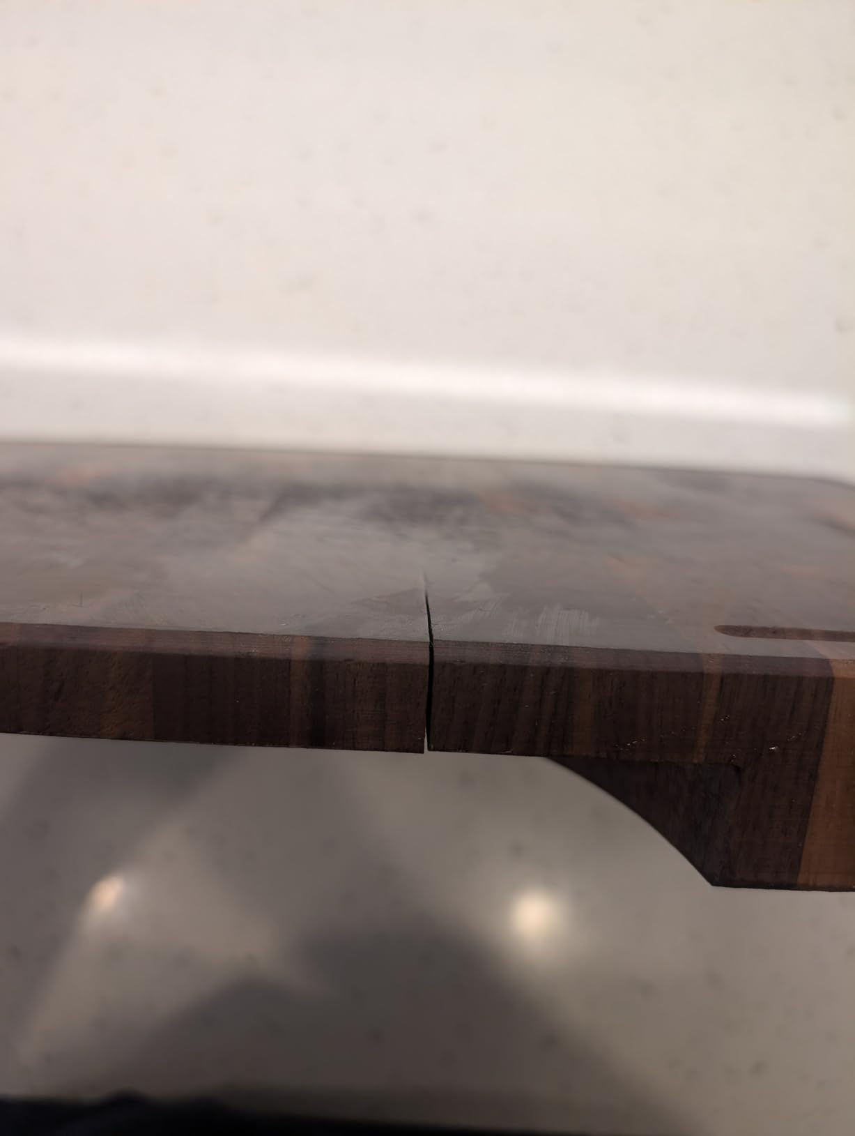 American Walnut Wood Cutting Board, End Grain Butcher Block for Kitchen customer photo 2