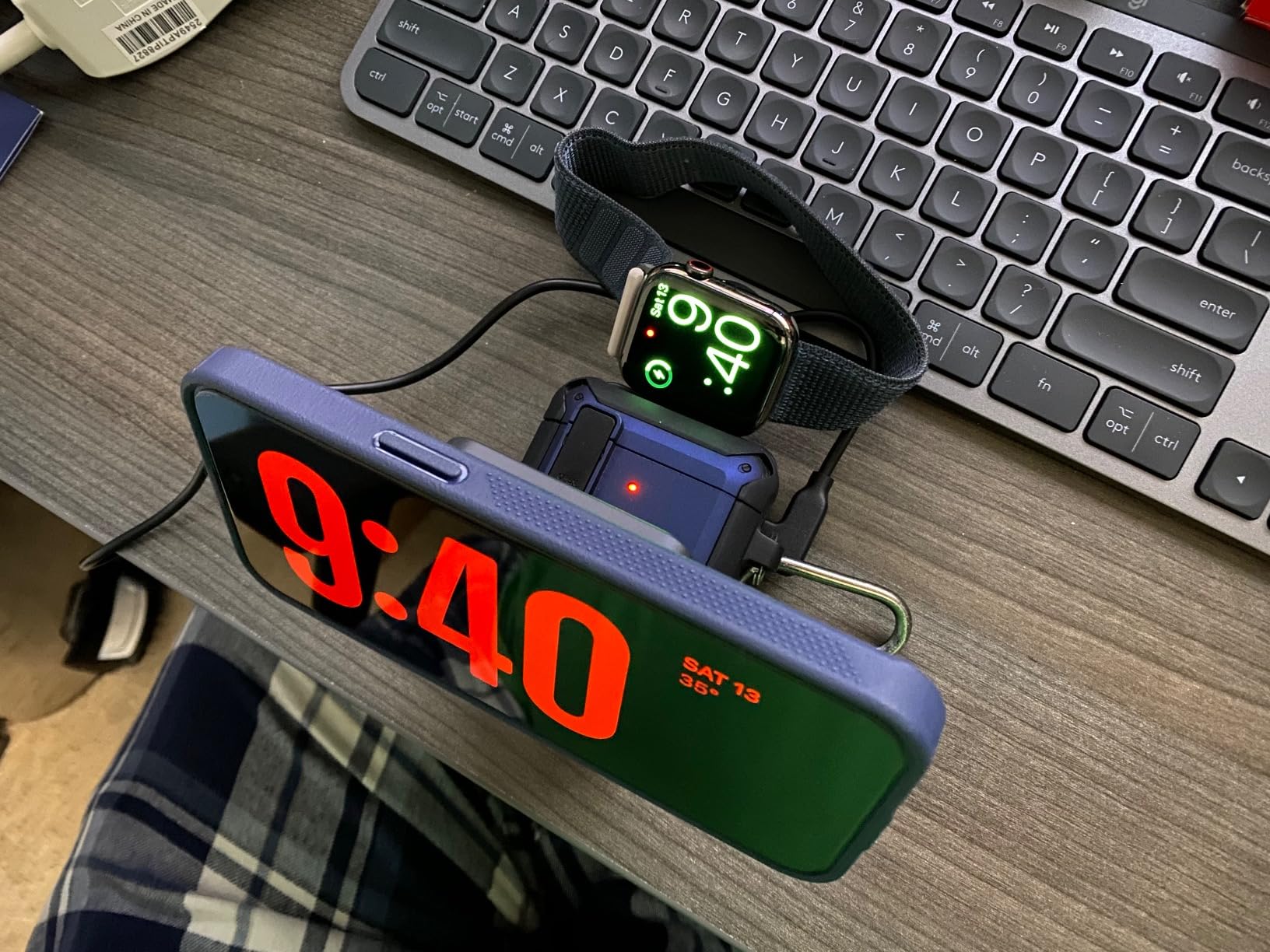 Anker MagGo 3-in-1 MagSafe-Compatible Qi2 15W Foldable Charging Station customer photo 2