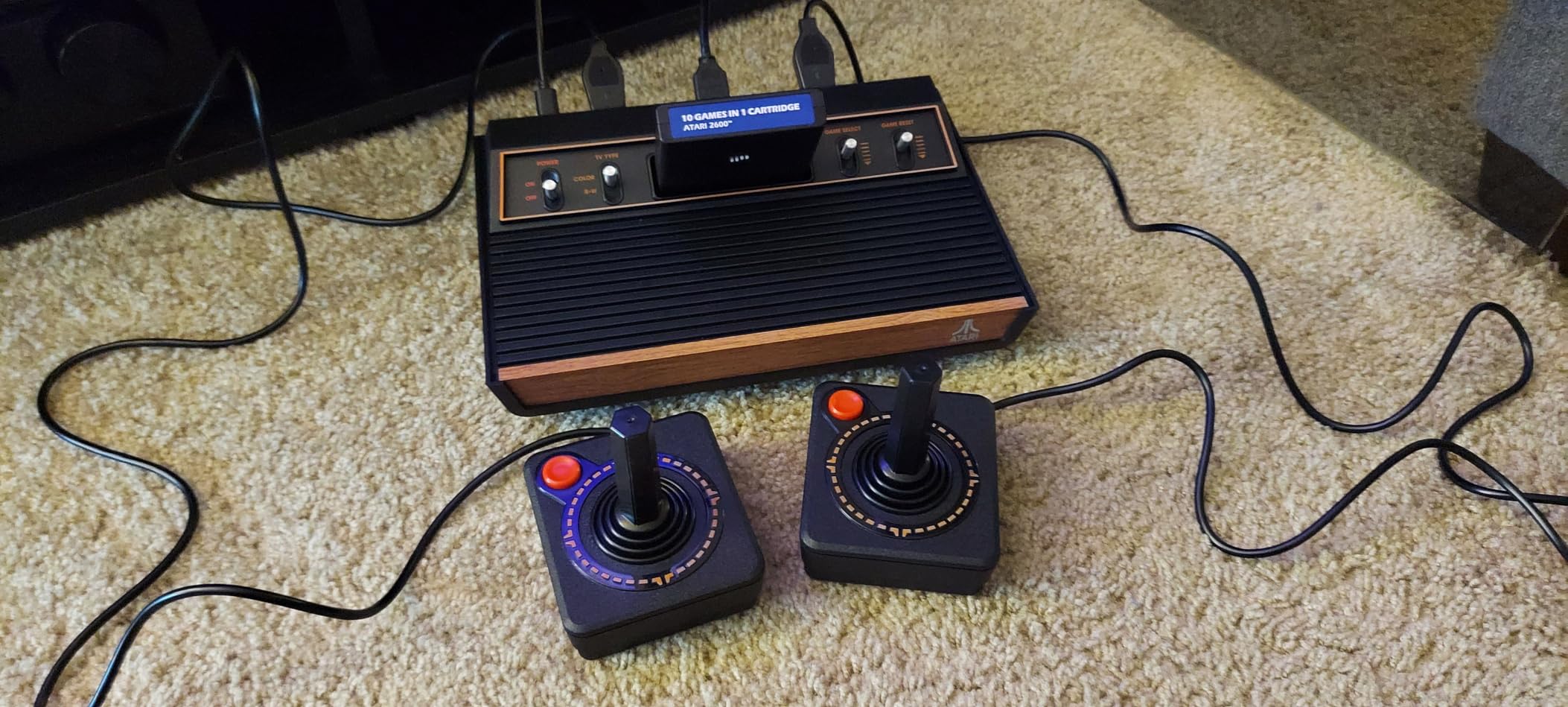 Atari Official 2600+ Console & Joystick - HDMI Output - Includes 10 Games customer photo 1
