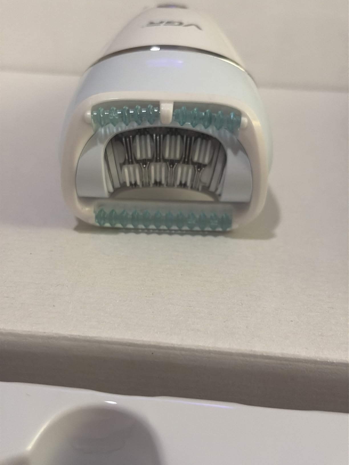 Epilator for Women, 6 in 1 Hair Removal Epilator, Shaver, Face Razor, Facial Brush, Face Massage and Body Exfoliator,IPX7 Waterproof Rechargeable Hair Removal for Women, 2 Speeds customer photo 2