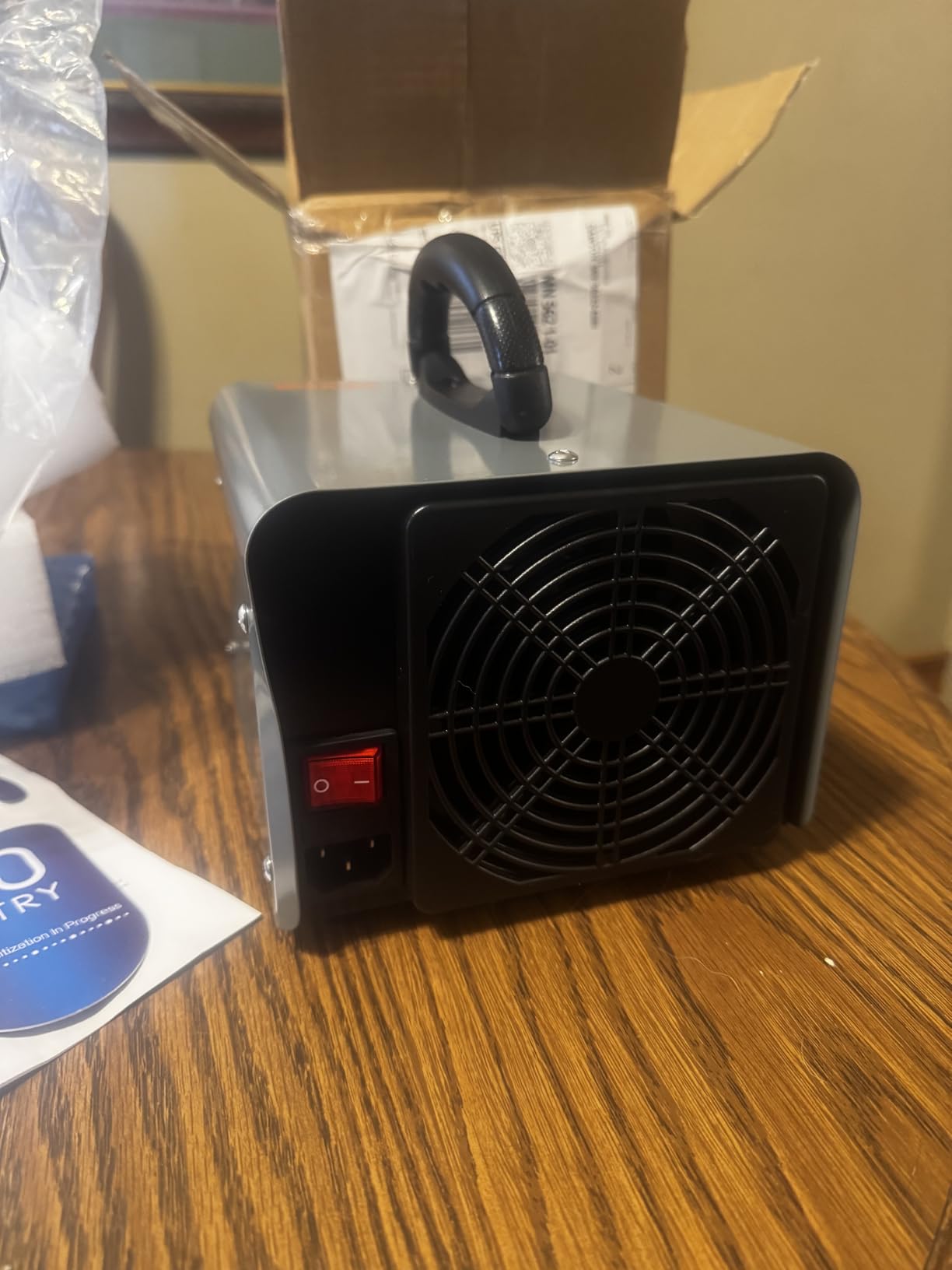 VEVOR Ozone Generator, 36000mg/h Ozone Machine, High Capacity Commercial/Industrial Ozone Generator Machine with 0-120 min Time Setting for Rooms, Cars customer photo 2
