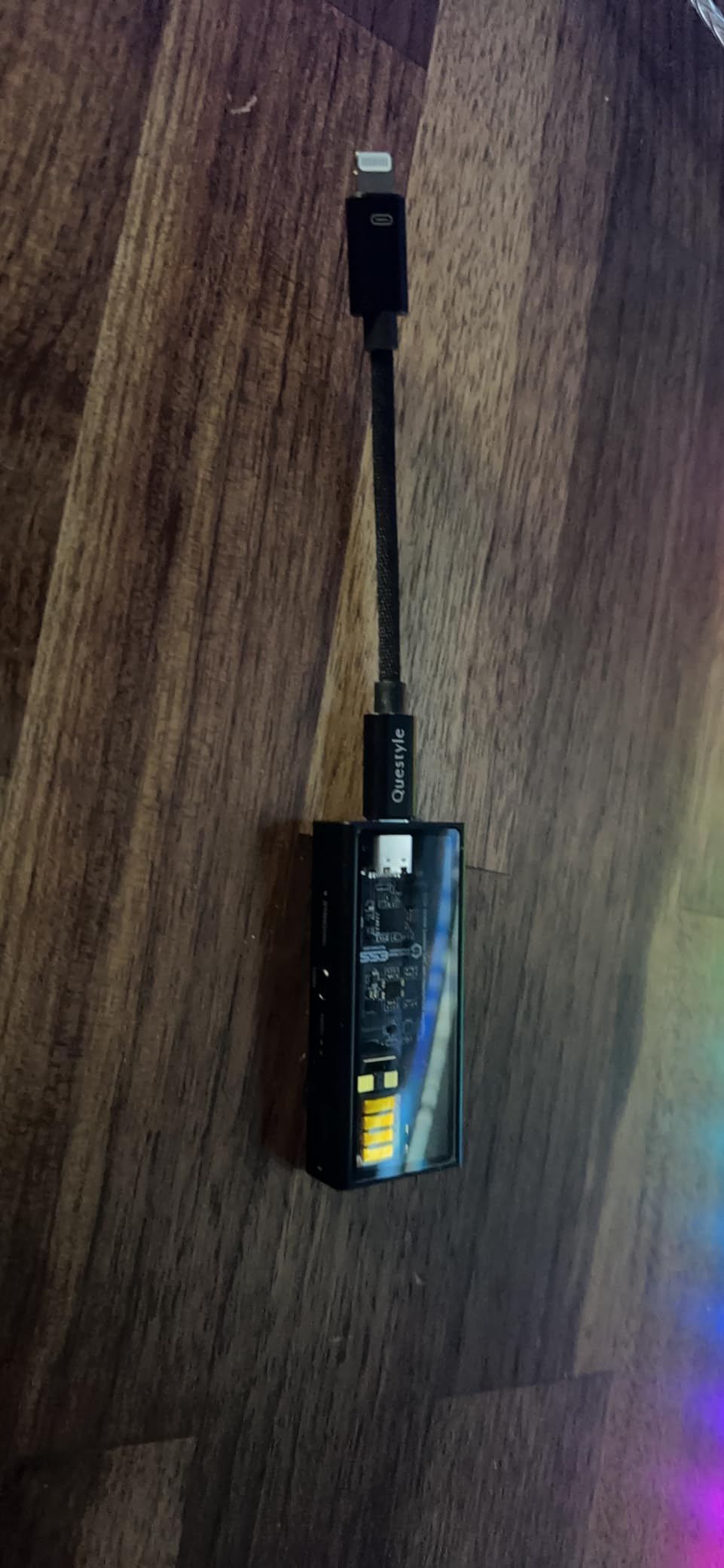 Questyle M15i Portable USB DAC & Headphone Amplifier, MFi Certified customer photo 2