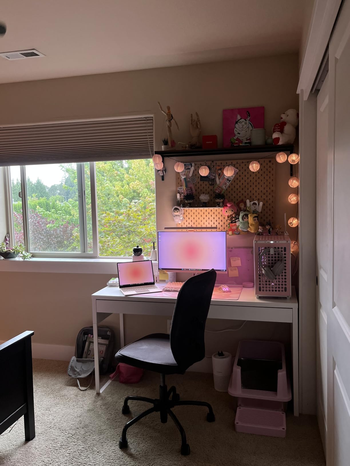 Quntis Computer Monitor Light Bar with Backlight, Desk Lamp with Remote customer photo 2