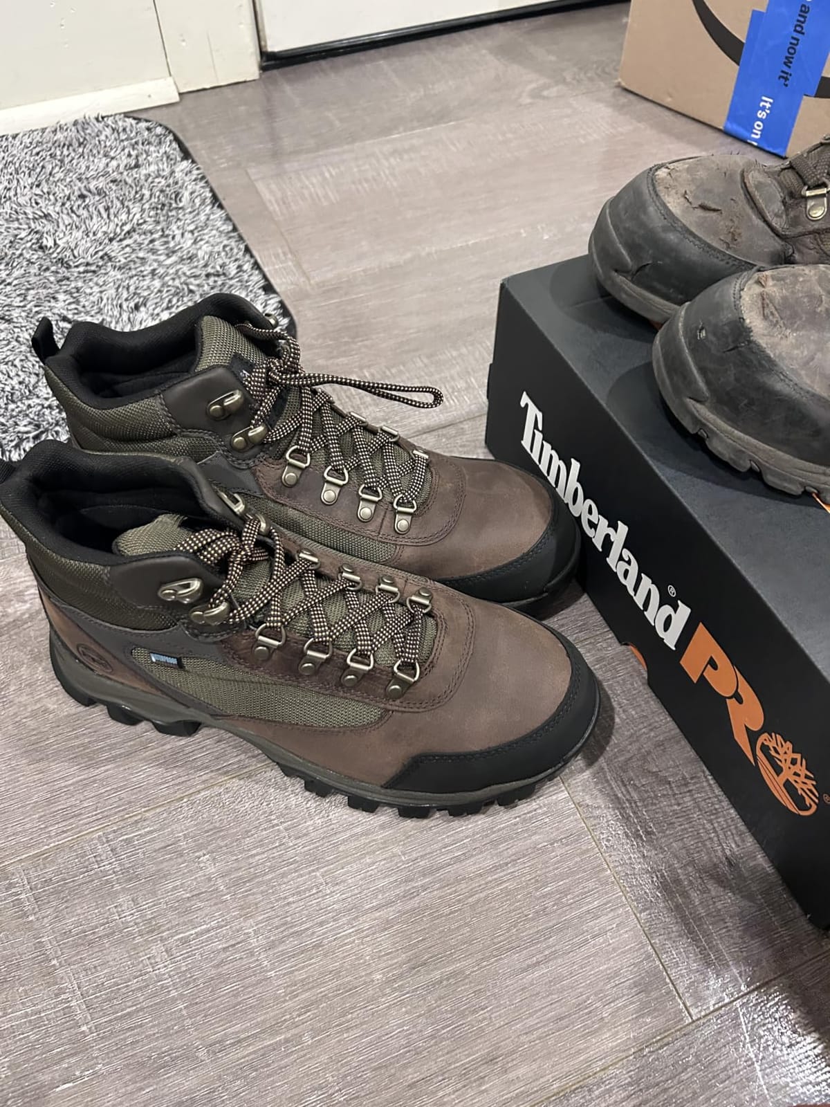 Timberland PRO Men's Keele Ridge Steel Safety Toe Waterproof Industrial Hiker Work Boot customer photo 1