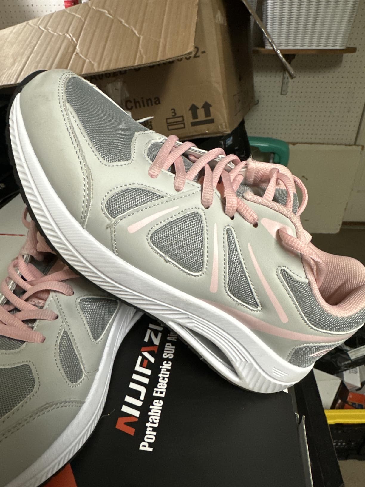 AOV Women's Arch Support Walking Shoes Orthotic Plantar Fasciitis Sneakers customer photo 1