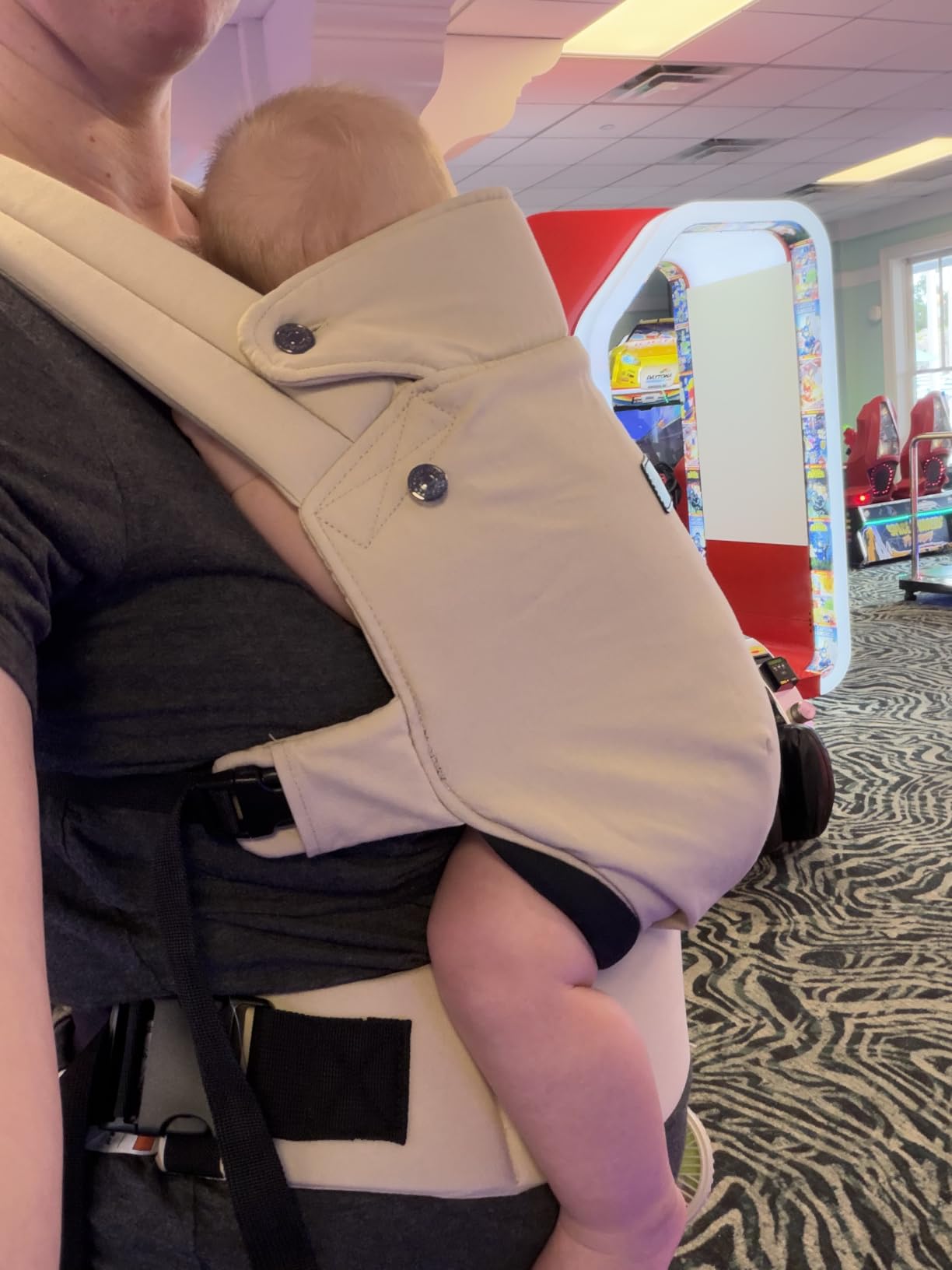 Momcozy PureHug Baby Carrier - Ergonomic, Cozy and Lightweight for 7-45 lbs customer photo 1