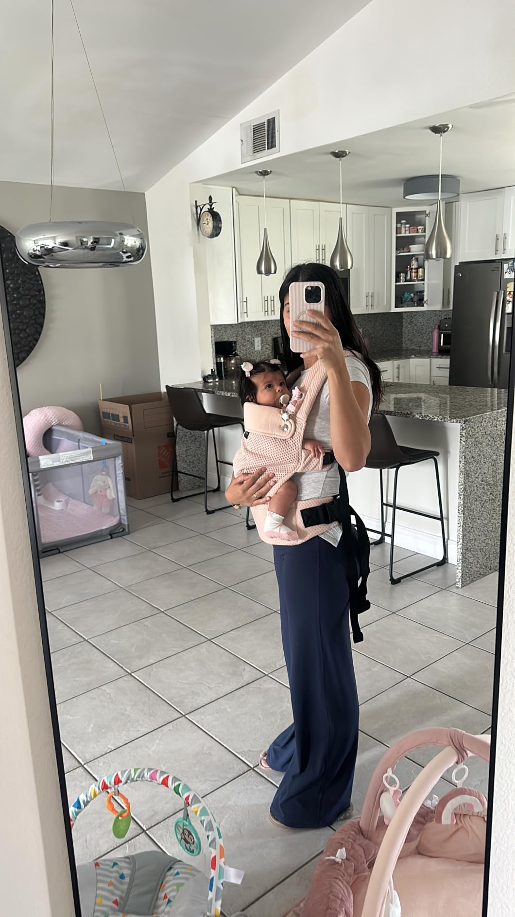 Momcozy PureHug Baby Carrier - Ergonomic, Cozy and Lightweight for 7-45 lbs customer photo 2