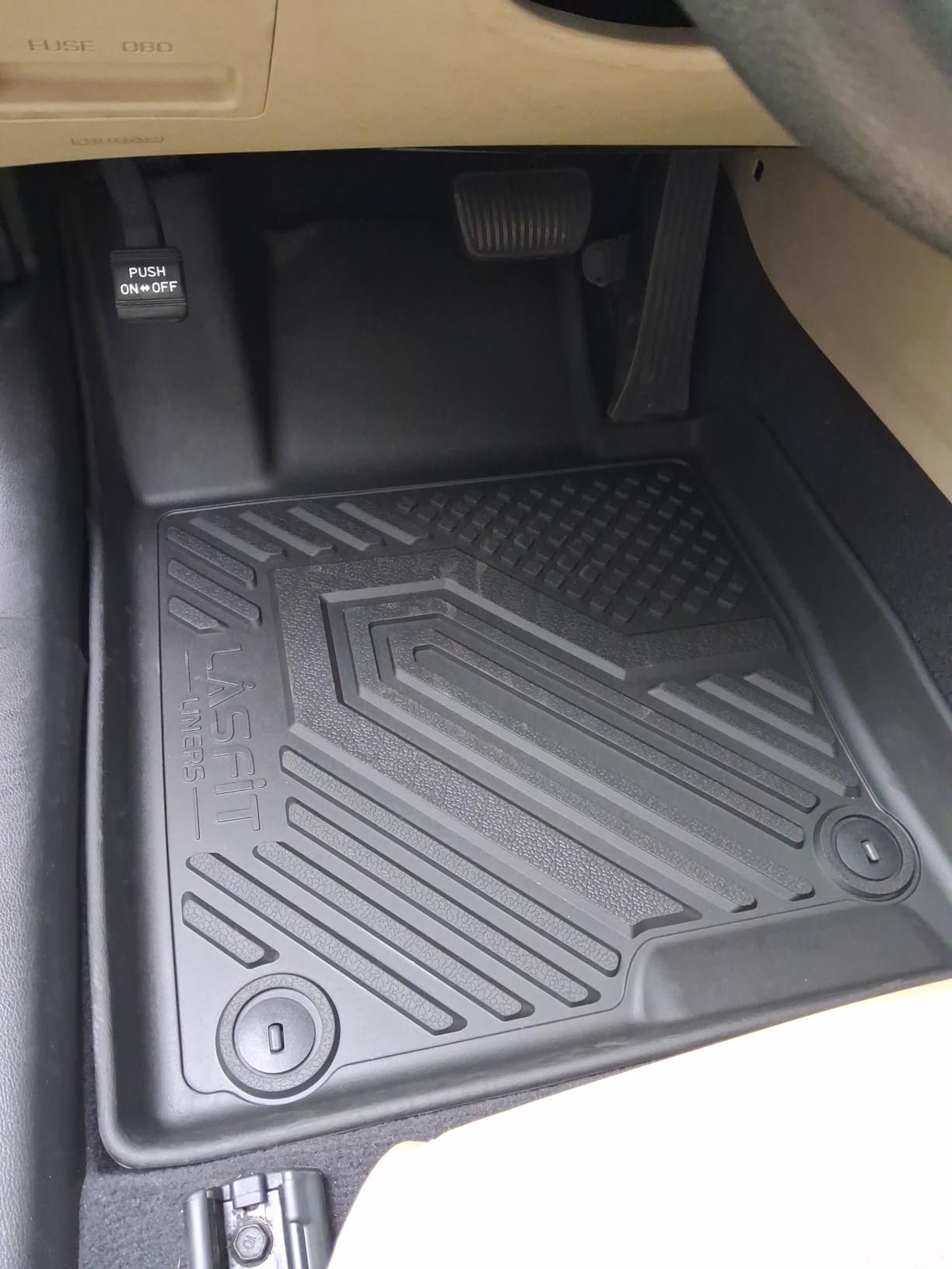LASFIT Floor Mats for Hyundai Tucson Gas 2026 2025 2024 2023 2022 customer photo 2