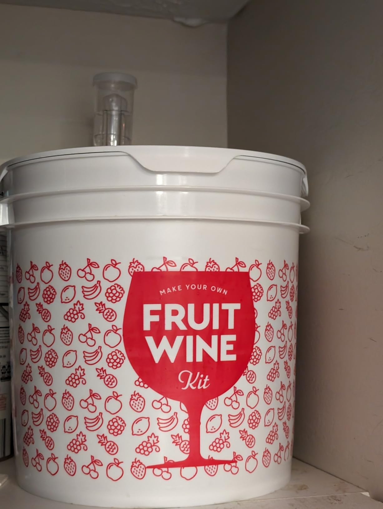Craft A Brew - Fruit Wine Making Kit - Easy for Beginners - At Home Wine Making Kit - Includes Ingredients & Reusable Equipment - Use Any Fresh, Frozen or Fruit Juice - Makes Up to 20 1-gallon Batches customer photo 2