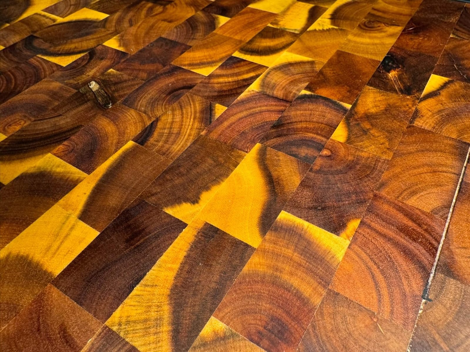 HOMESTEAD End Grain Acacia Wood Cutting Board 23x18x1.5, Reversible Butcher Block Board for Kitchen with Deep Juice Groove, Handles, Knife-Friendly Surface for Meat Chopping and Charcuterie Serving customer photo 2