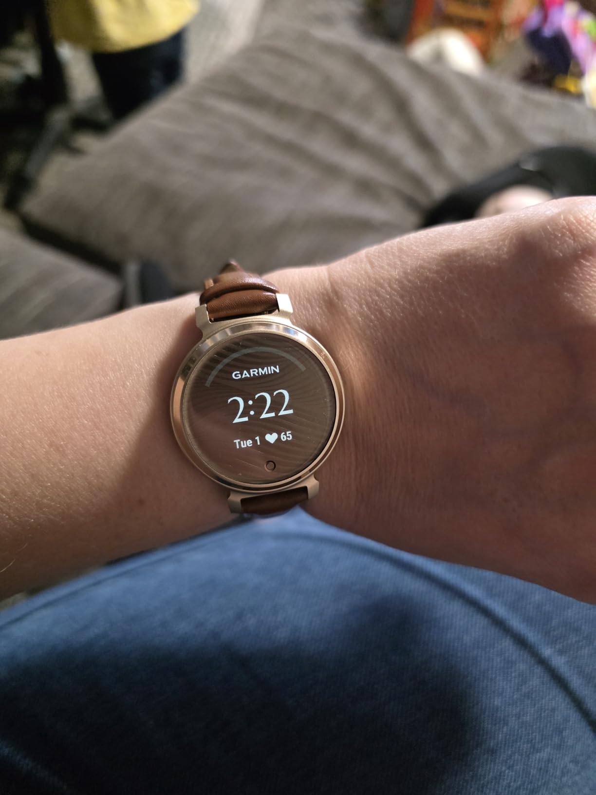 Garmin Lily® 2, Small & Stylish Smartwatch, 35mm, Coconut customer photo 1