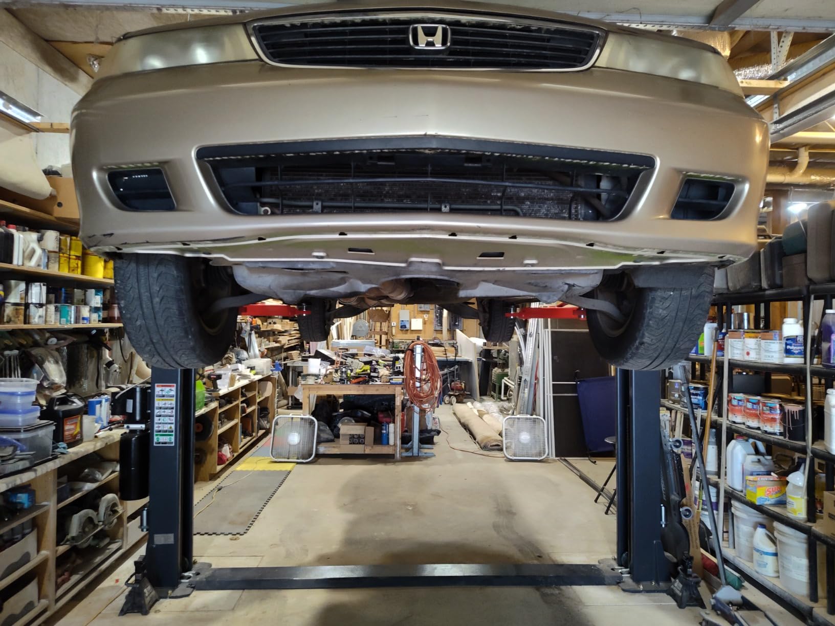 12000 Lbs 4.0HP Two Post Lift Single Lock Release Auto Lift Car Lift 2-Post Lift Truck Hoist customer photo 2