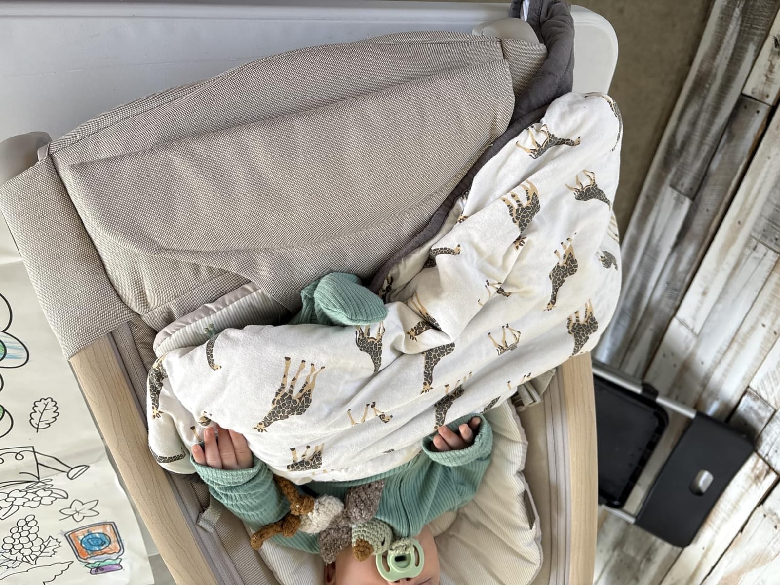 Maxi-Cosi Kori 2-in-1 Baby Bouncer Seat for Infants, Baby Rocker Chair, Portable Bouncer Chair, Classic Oat customer photo 1