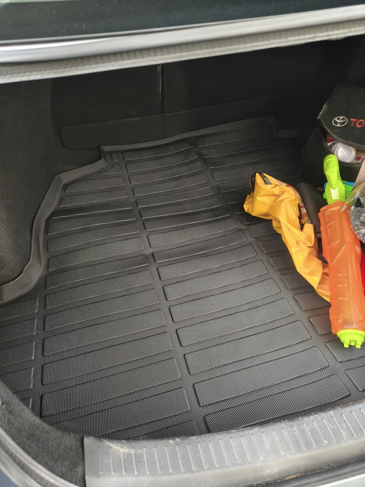 KELCSEECS Floor Mats & Cargo Liner for 2014 2015 2016 2017 2018 2019 2020 Nissan Rogue (Not Fit Sport) Car Mats Cargo Mat Trunk Mat All Weather Rogue Floor Mats Trunk Liner Black customer photo 1