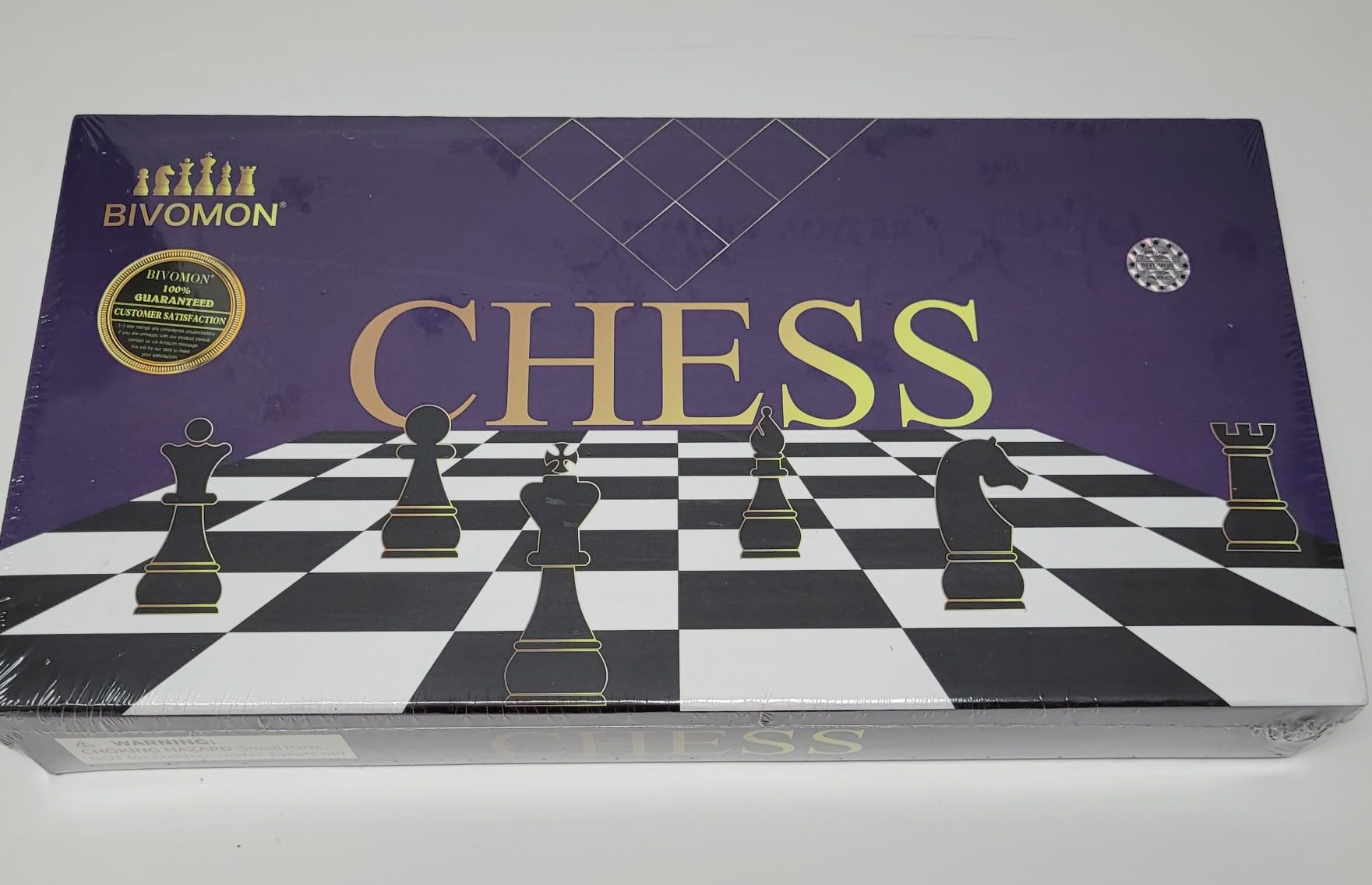 BIVOMON Chess Magnetic Wooden Chess Set 15
