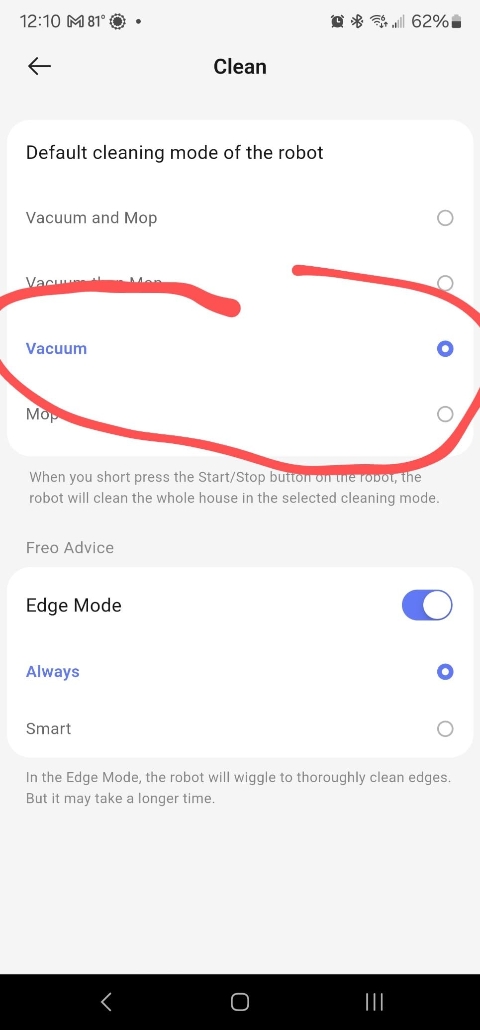 NARWAL Freo X Plus Robot Vacuum and Mop, 7-Week Dust Storage, 7800Pa Suction, Zero Tangles, Tri-Laser Obstacle Avoidance, LiDAR Navigation, Self Vacuum Cleaner for Pet Hair, Hard Floor, Carpet customer photo 1