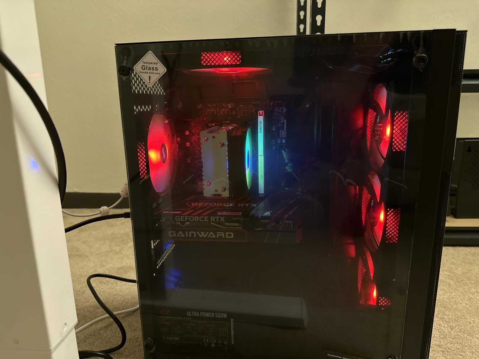 MXZ Gaming PC Desktop Computer,I5 12400F 4.4GHz,RTX4060,16GB DDR4 3200,NVME 500GB SSD,6RGB Fans,Win 11 Pro Ready(I5 12400F | RTX4060) customer photo 1