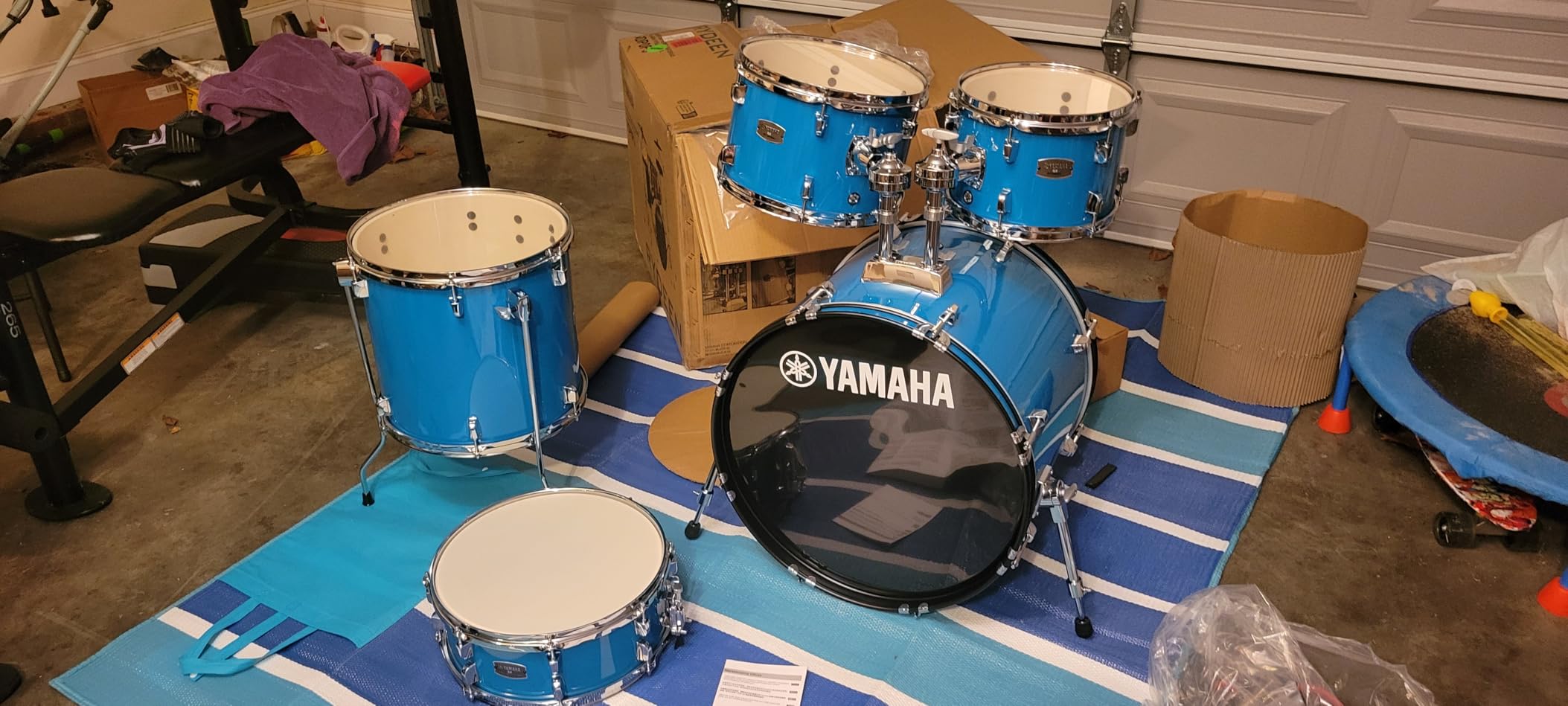 Yamaha Rydeen 5-Piece Drum Set With 20