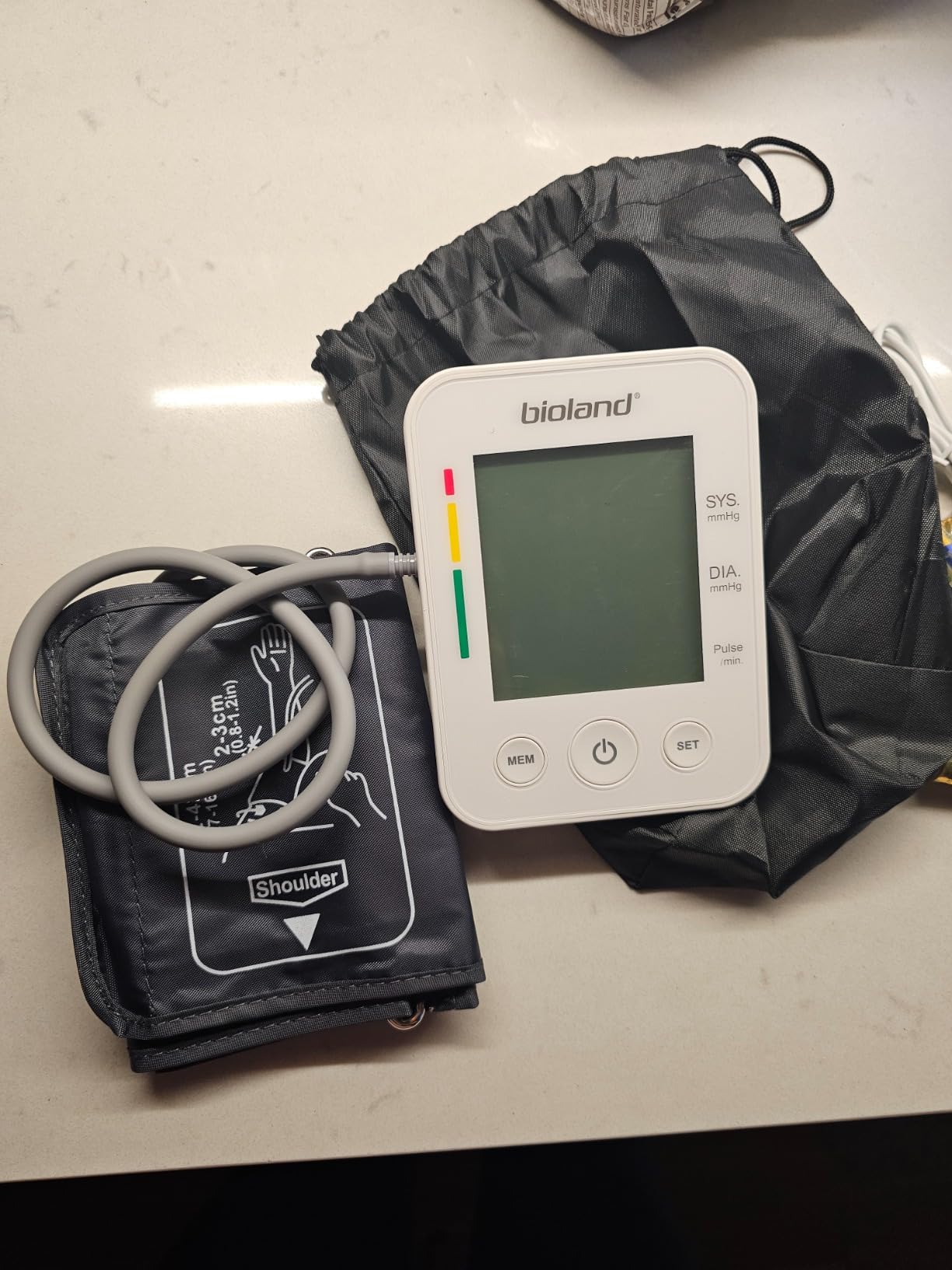 LinkSun Blood Pressure Monitor for Home, Large LCD, 2 Users Memory, 2008 customer photo 1