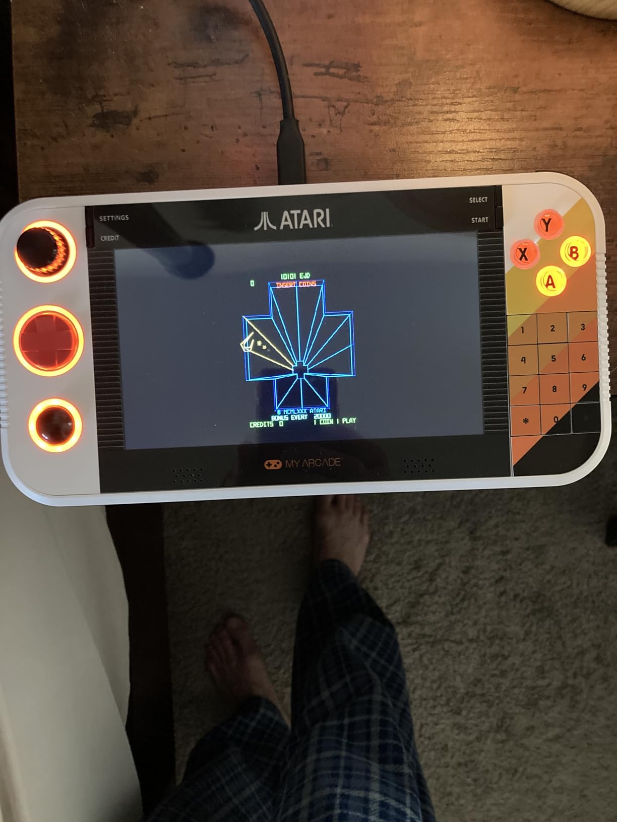 My Arcade Atari Gamestation Go: 200+ Preloaded Retro Games, Includes PACMAN customer photo 1