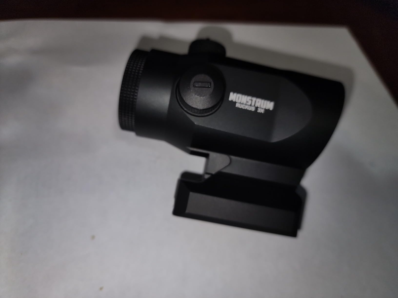 Monstrum Ruckus 3X Prism Scope with Shake Awake customer photo 2
