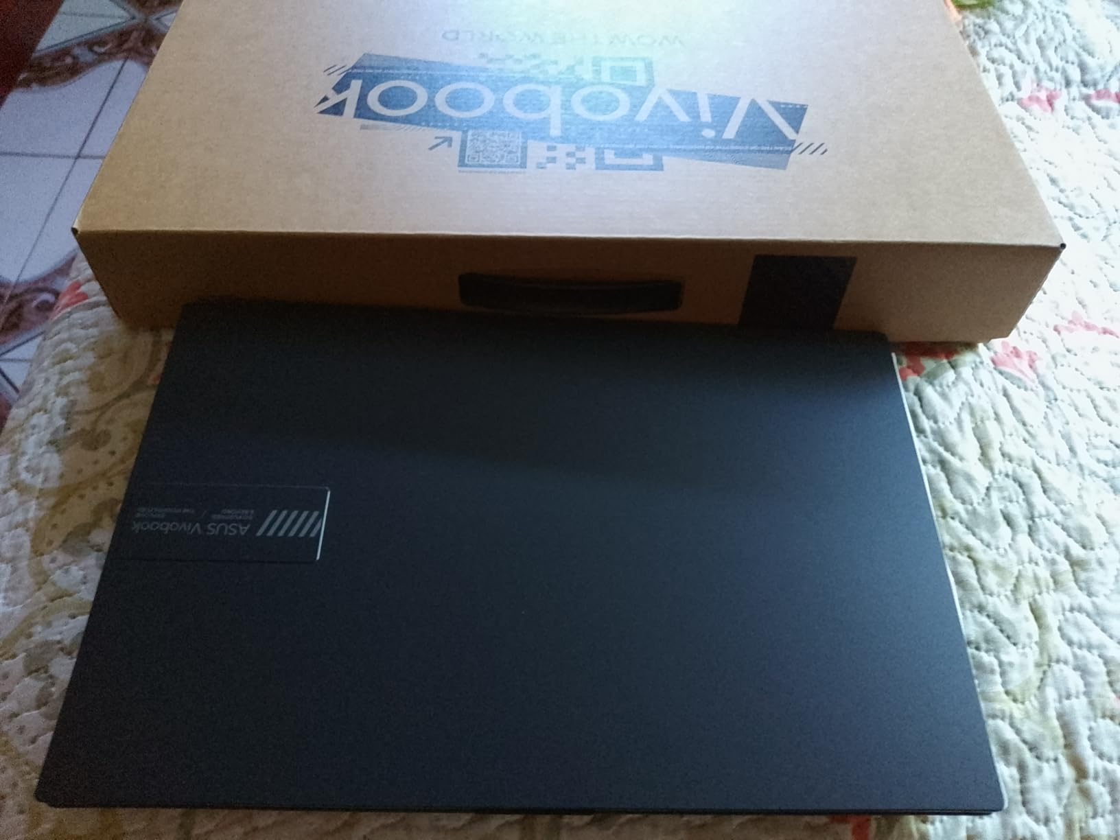 ASUS Vivobook Go 15.6” FHD Slim Laptop, AMD Ryzen 3 7320U Quad Core Processor, 8GB DDR5 RAM, 128GB SSD, Windows 11 Home, Fast Charging, Webcam Sheild, Military Grade Durability, Black, E1504FA-AS33 customer photo 1