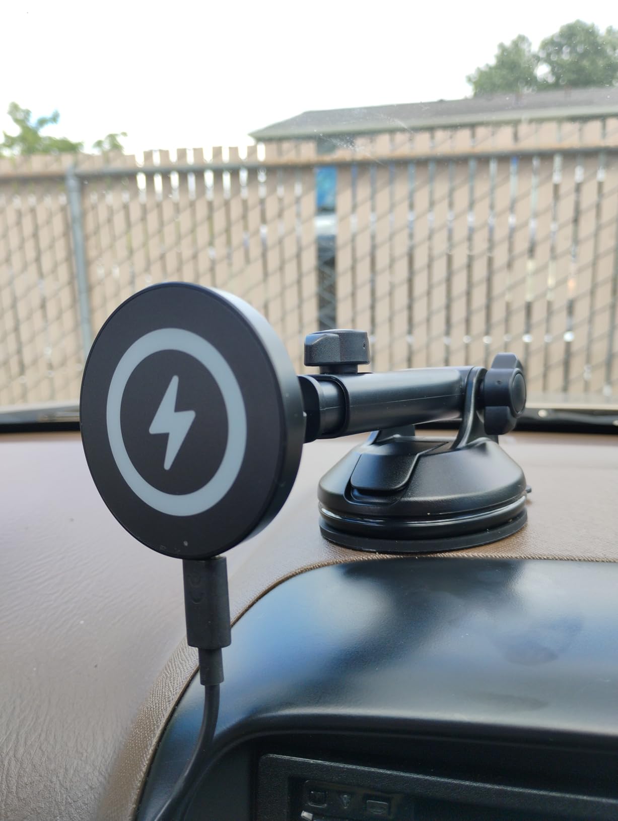 Coolpow for MagSafe Car Mount Charger【Ultra Magnet】Magnetic Phone Holders for Your Car Charger Magnetic Wireless Car Phone Holder Charger Car Accessories for Women Cell Phone Mount for iPhone 17 16 15 customer photo 1