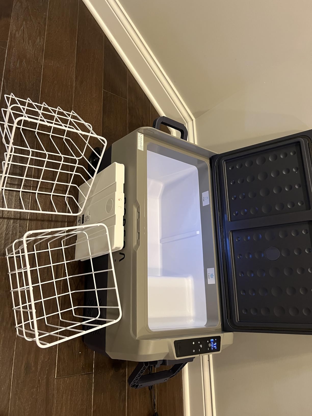 BODEGACOOLER 12 Volt Portable Refrigerator,64 Quart Car Fridge Dual Zone -4℉-68℉,60L Car Freezer APP Control,Electric Compressor Cooler 12/24V DC and 100-240V AC for RV,Camping,Travel,Truck,Vehicles customer photo 2
