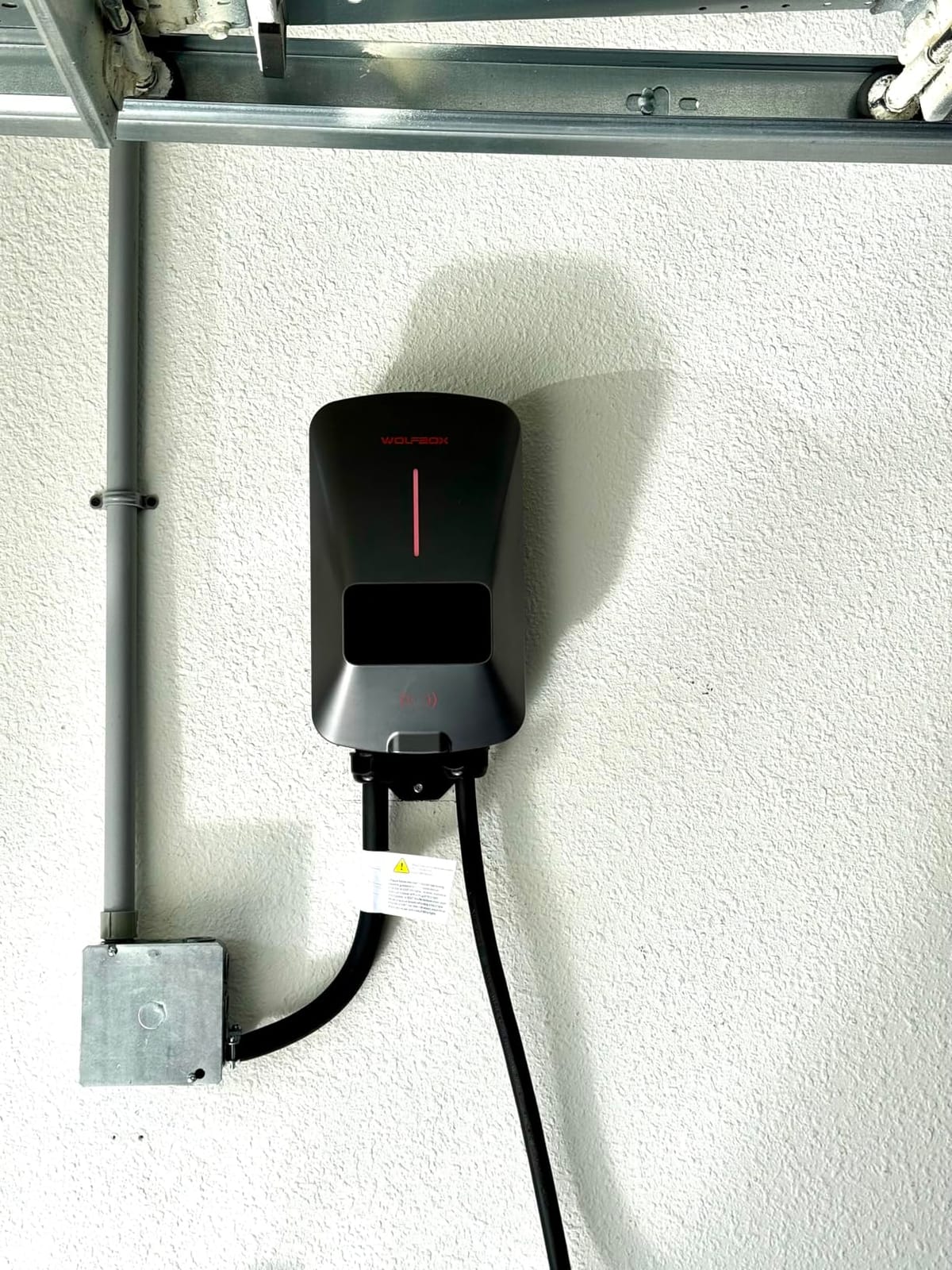 WOLFBOX Level 2 EV Charger 48amp,Hardwired with J1772 Connector,240V(E48) customer photo 2