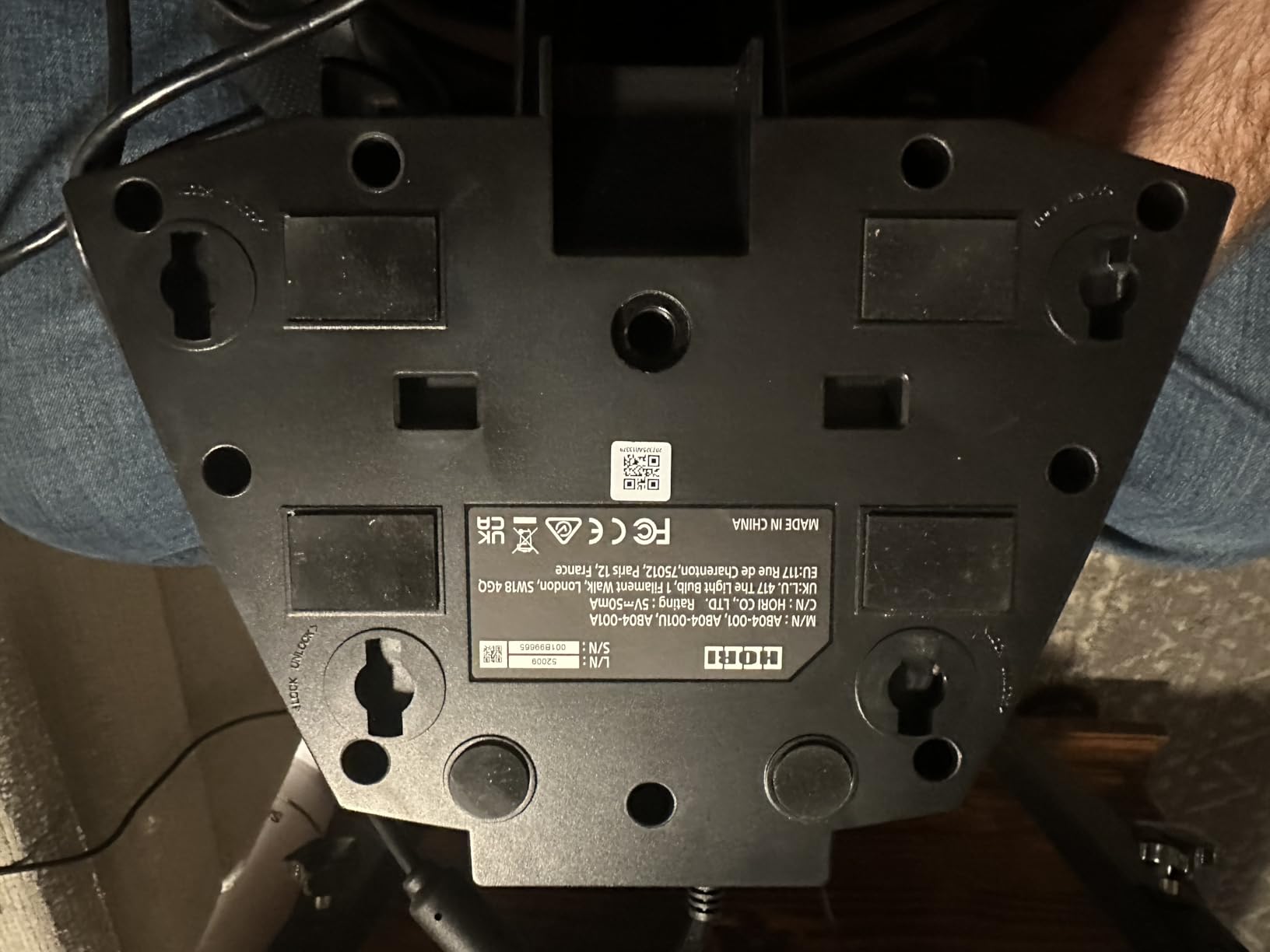 Grefinity Racing Wheel Stand, Height Adjustable Steering Wheel Stand customer photo 2