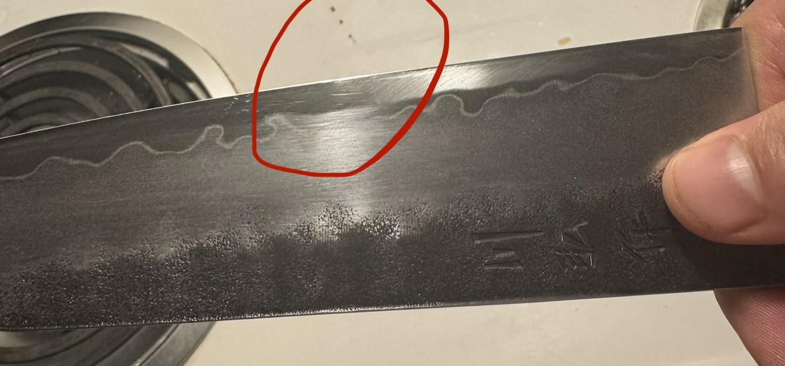 KAWAHIRO 8.27 Inch Japanese Chef Knife, Hand-Forged VG10 for Precise Cuts customer photo 1