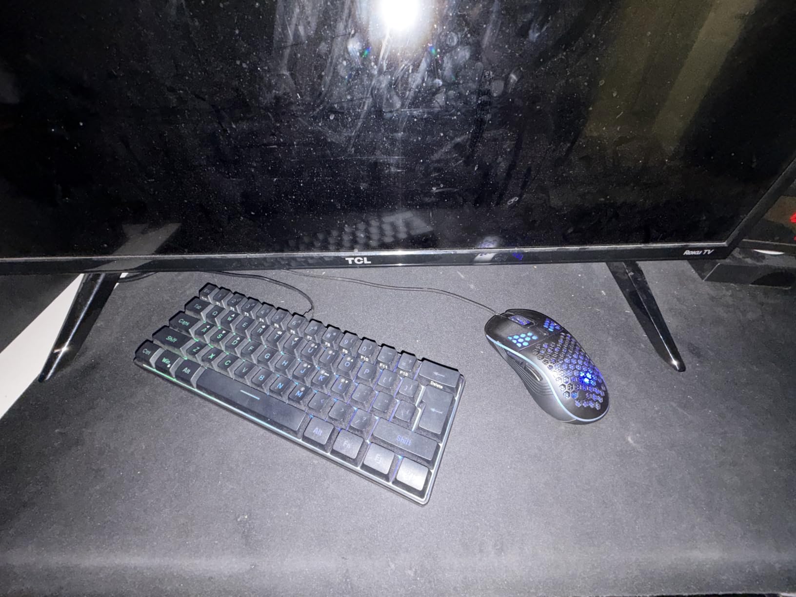 SteelSeries QcK Gaming Mouse Pad - XXL Cloth - Peak Tracking and Stability - Esports Mousepad - Never-Slip - Full Desk Coverage customer photo 1