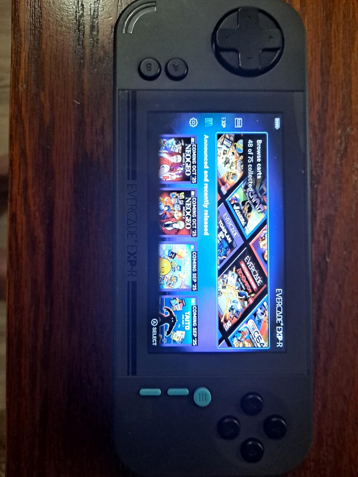 Evercade EXP-R Retro Gaming Handheld Console with Tomb Raider 1, 2 & 3 customer photo 2