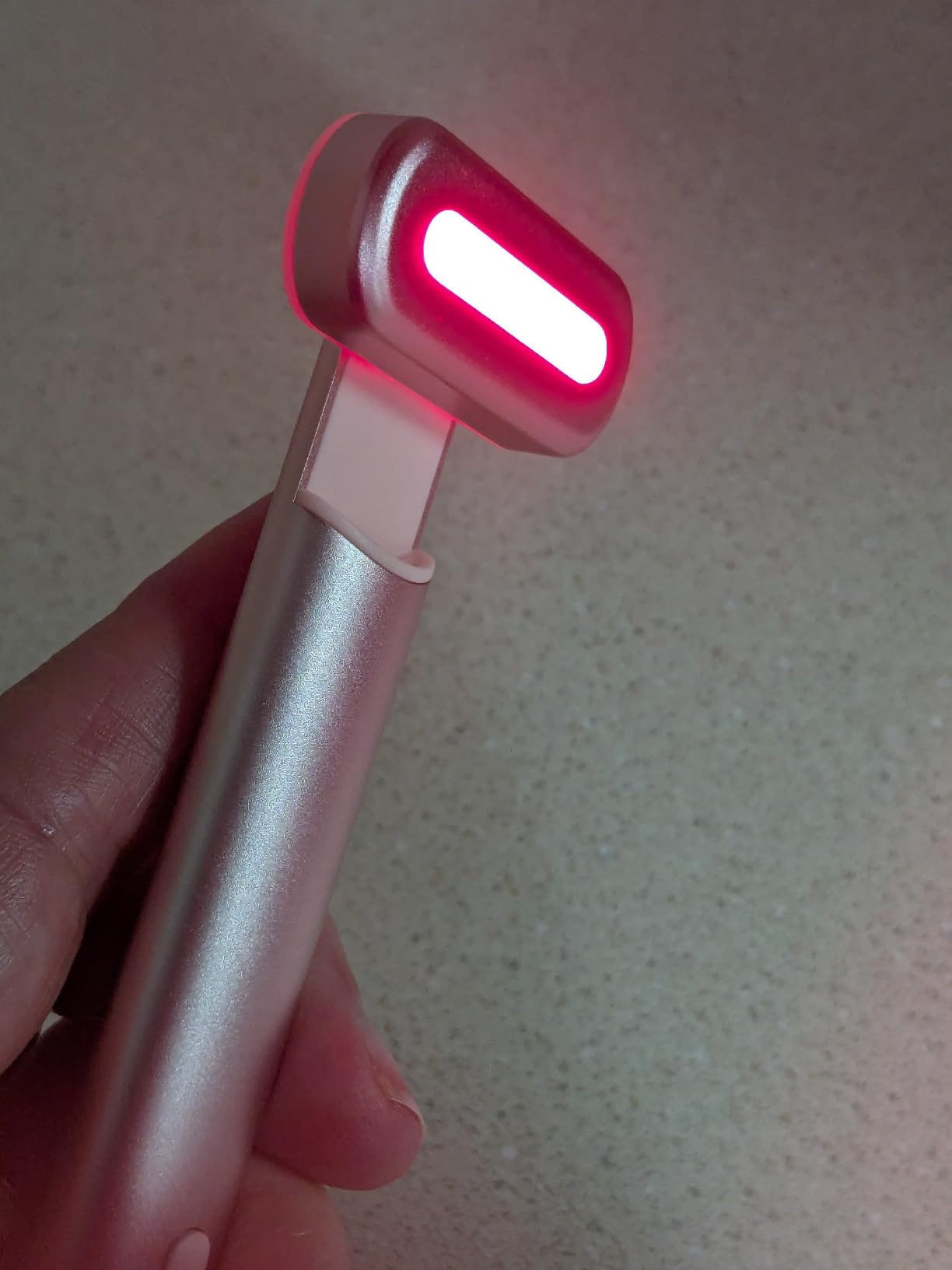 4-in-1 Light-Therapy-Wand,Red Light Therapy for Face and Neck - Microcurrent Facial Device for Anti-Aging - Face & Eye Massager Skincare (2 Colors led Light) customer photo 1