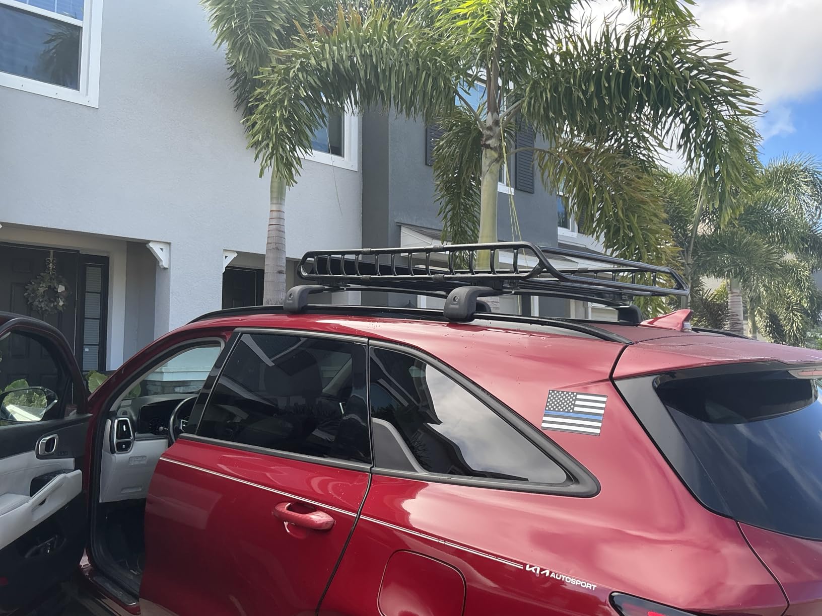 Aluminum Roof Rack Cross Bars for 2019-2025 Telluride(w/Raised Side Rails) customer photo 1