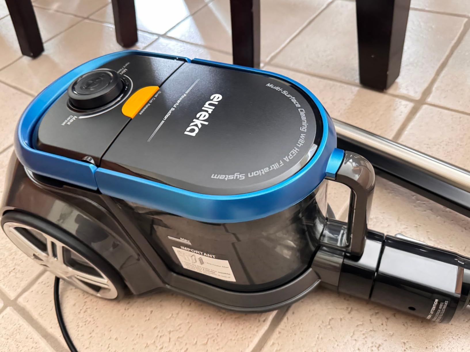 Eureka Canister Vacuum Cleaner, Household Vacuum for Home, Carpet, Pet customer photo 1