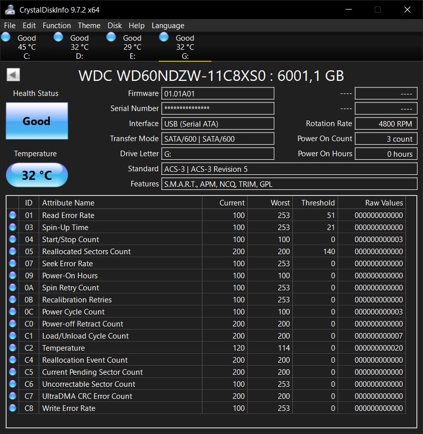 WD 6TB Elements Portable External Hard Drive for Windows, USB 3.2 Gen 1/USB 3.0 for PC & Mac, Plug and Play Ready - WDBHJS0060BBK-WESN customer photo 1