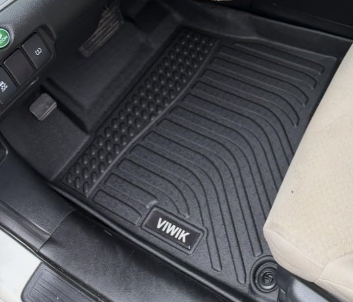 VIWIK Car Floor Mats for Mazda CX-50 2023 2024, All Weather Car Mats Custom TPE Rubber Floor Liners for Mazda CX50 1st and 2nd Row Front & Rear Automotive Accessories customer photo 2