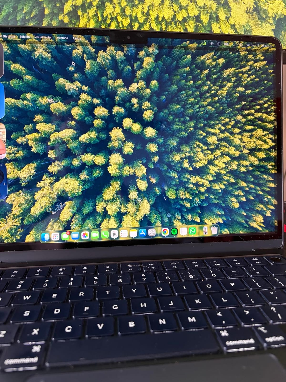 Apple MacBook Air with Apple M3 Chip, 13-inch, 8GB RAM, 256GB SSD Storage, Midnight (Renewed) customer photo 1