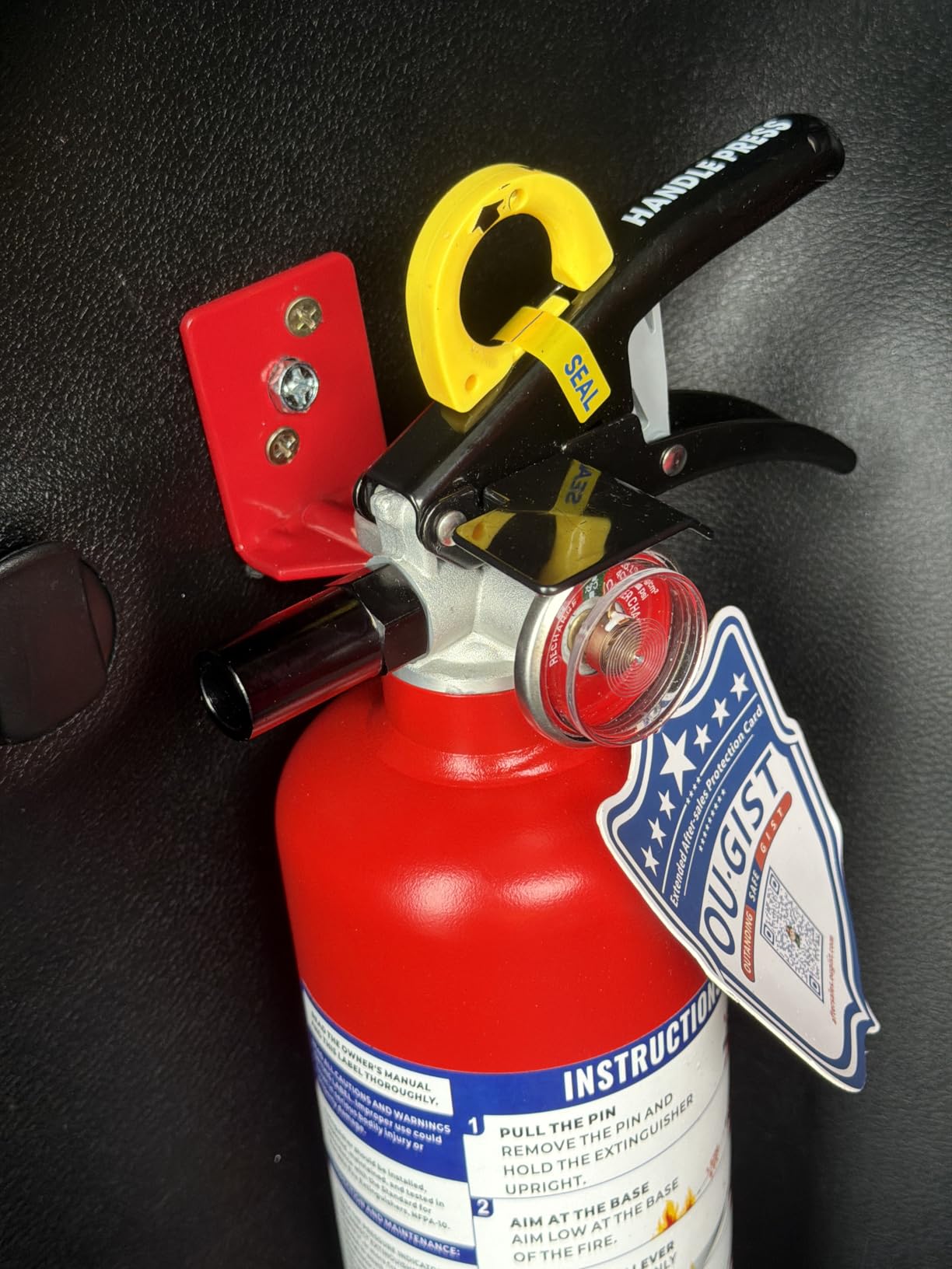 Ougist Signature ABC Fire Extinguisher for Home, 2.5 lb, 2 Pack customer photo 2