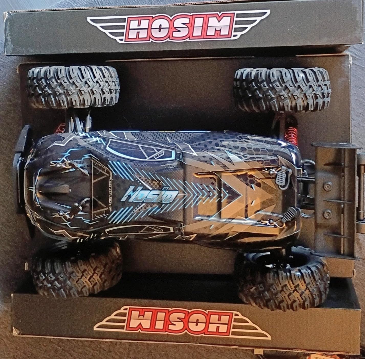 Hosim 1/10 Off Road RC Cars Fast 68KM/H, RTR Brushless RC Car for Adults customer photo 2