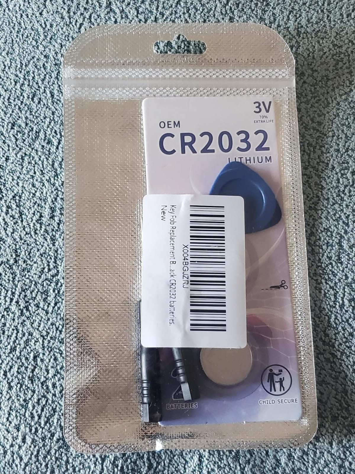 Key Fob Replacement Batteries for Cadillac (2006-2023) OEM CR2032 (2 Pack) customer photo 1