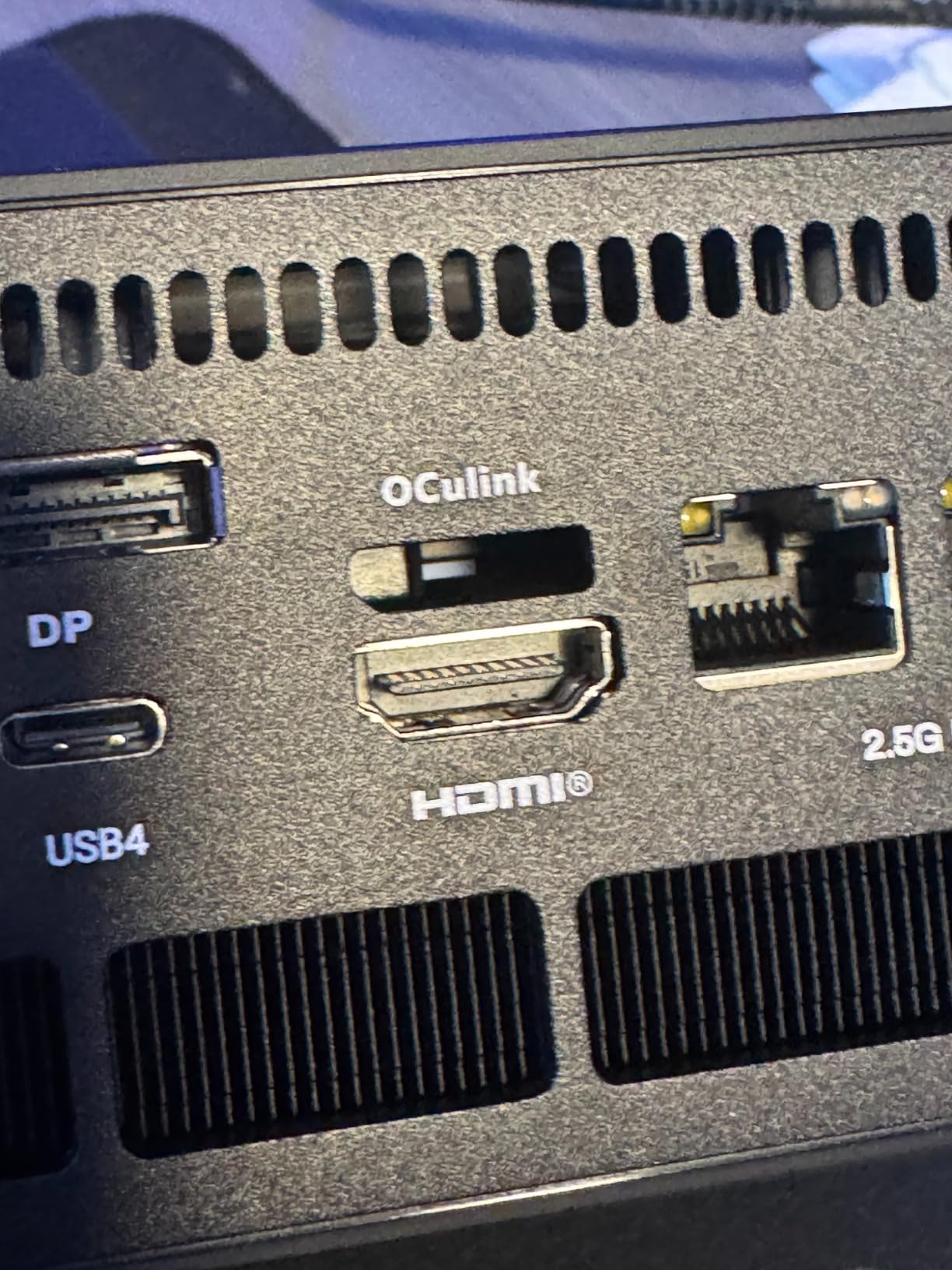 MINISFORUM UM890 Pro Mini PC, AMD Ryzen 9 8945HS (up to 5.2GHz) Mini Computers, 32GB DDR5 5600MHz RAM&1TB PCIe 4.0 SSD, Mini Desktop Quad Display HDMI/DP1.4/USB-C, AMD Radeon 780M/Dual LAN 2.5G customer photo 2