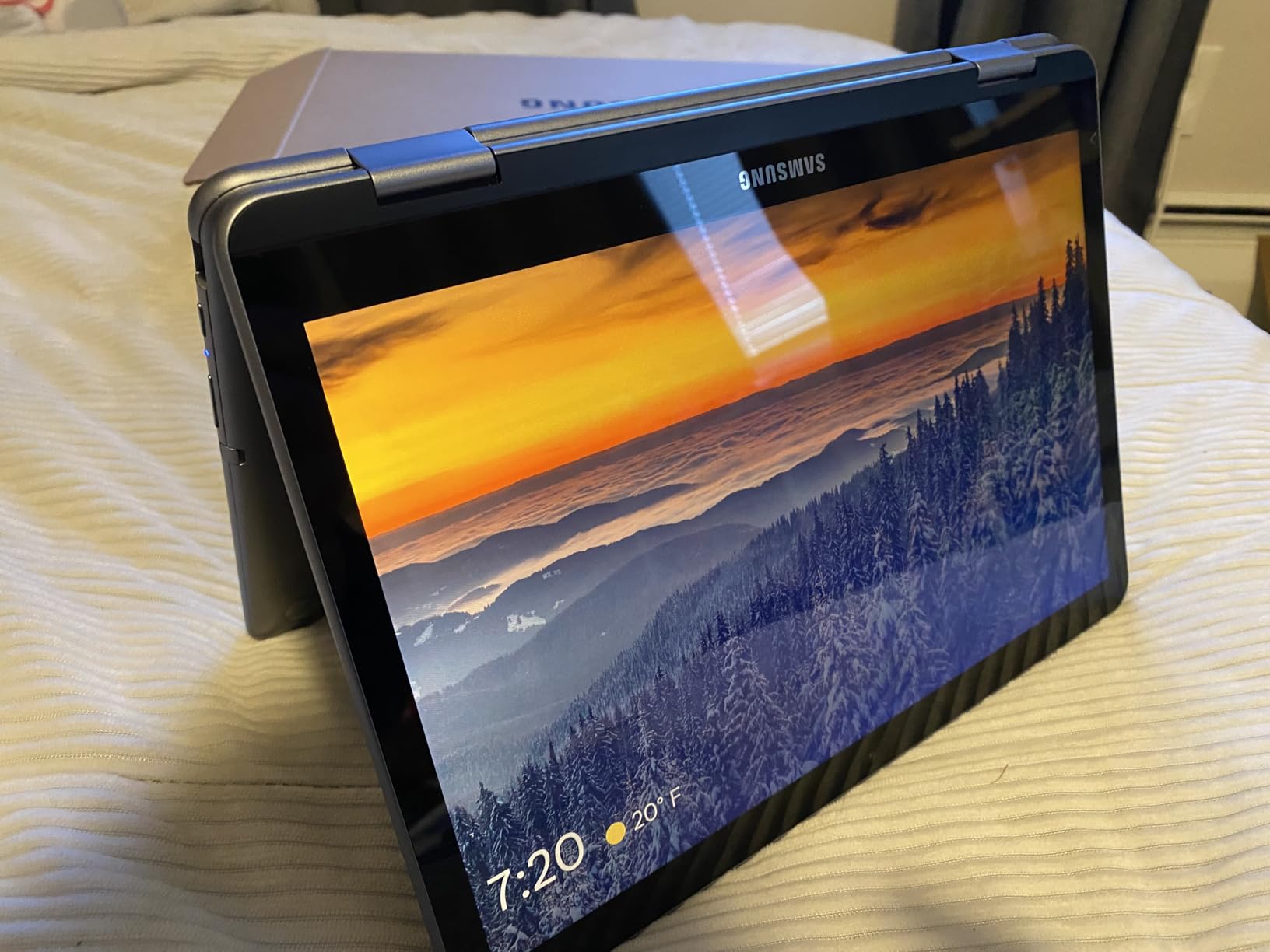 Samsung Chromebook Plus V2 360 2-in-1 Laptop w/Dual Webcam (12.2